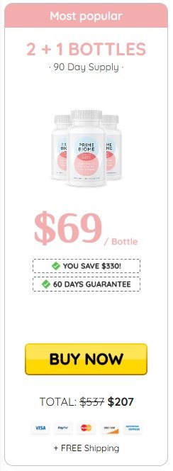 Buy PrimeBiome 3 Bottles