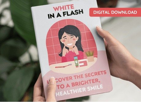 Free teeth whitening ebook bonus with PrimeBiome order